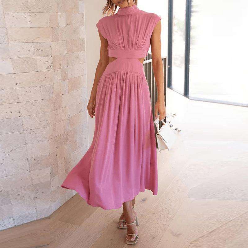 ALMA | Robe Longue Élégante et Fluide pour Toutes les Occasions