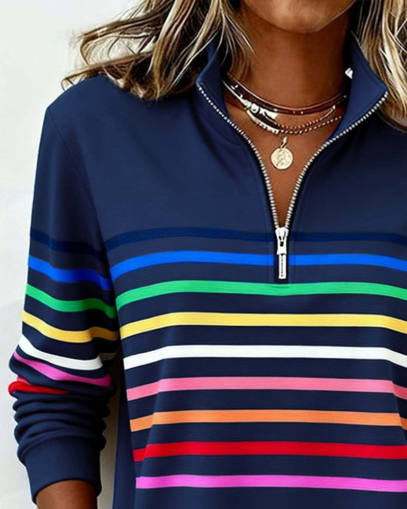 Ciska™ | Chandail décontracté alliant confort et style coloré pour le quotidien