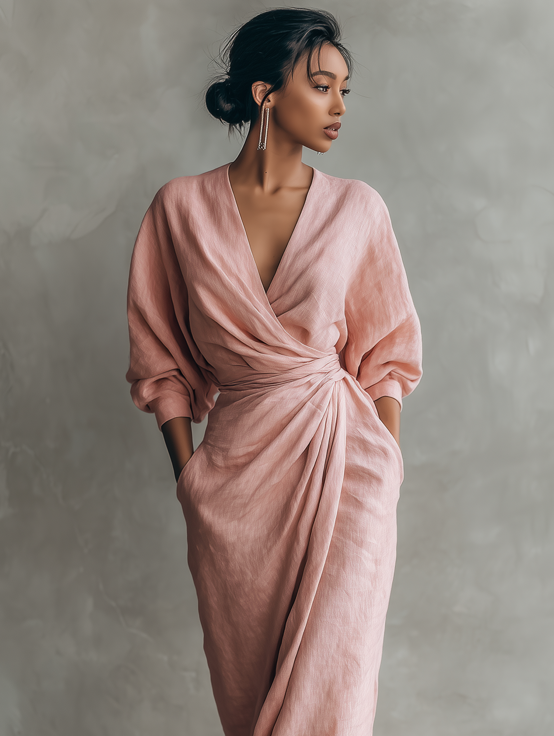 Robe Maxi Rose Col V