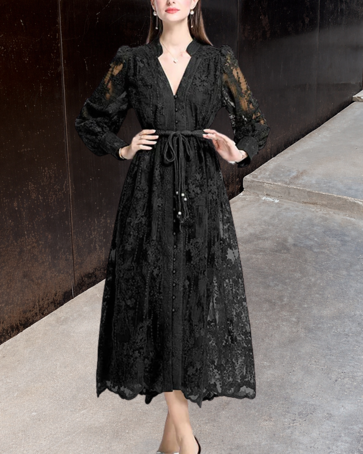 Renata™ | Robe midi longue