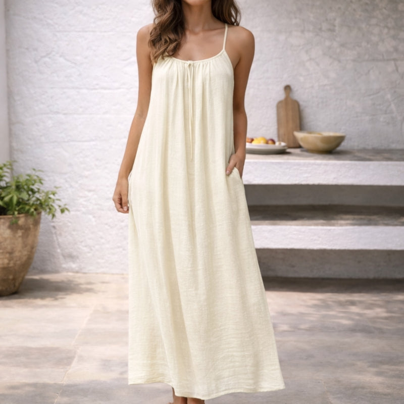 ISLA | Robe Maxi Aérée avec Taille Ajustable pour un Ajustement Parfait