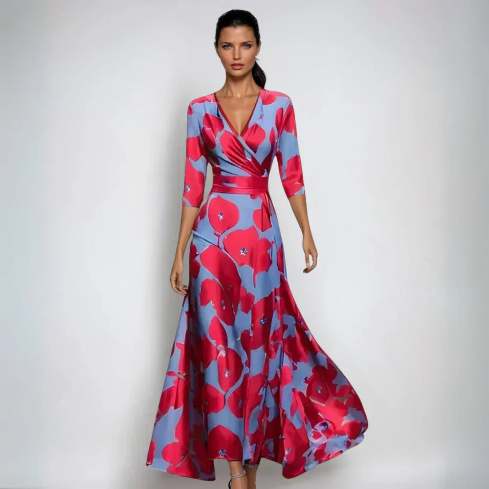 EMILIA | Robe Florale Élégante et Polyvalente