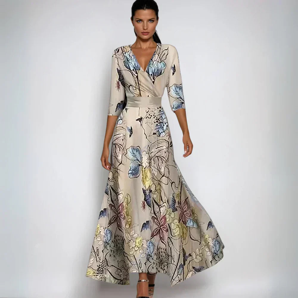 EMILIA | Robe Florale Élégante et Polyvalente