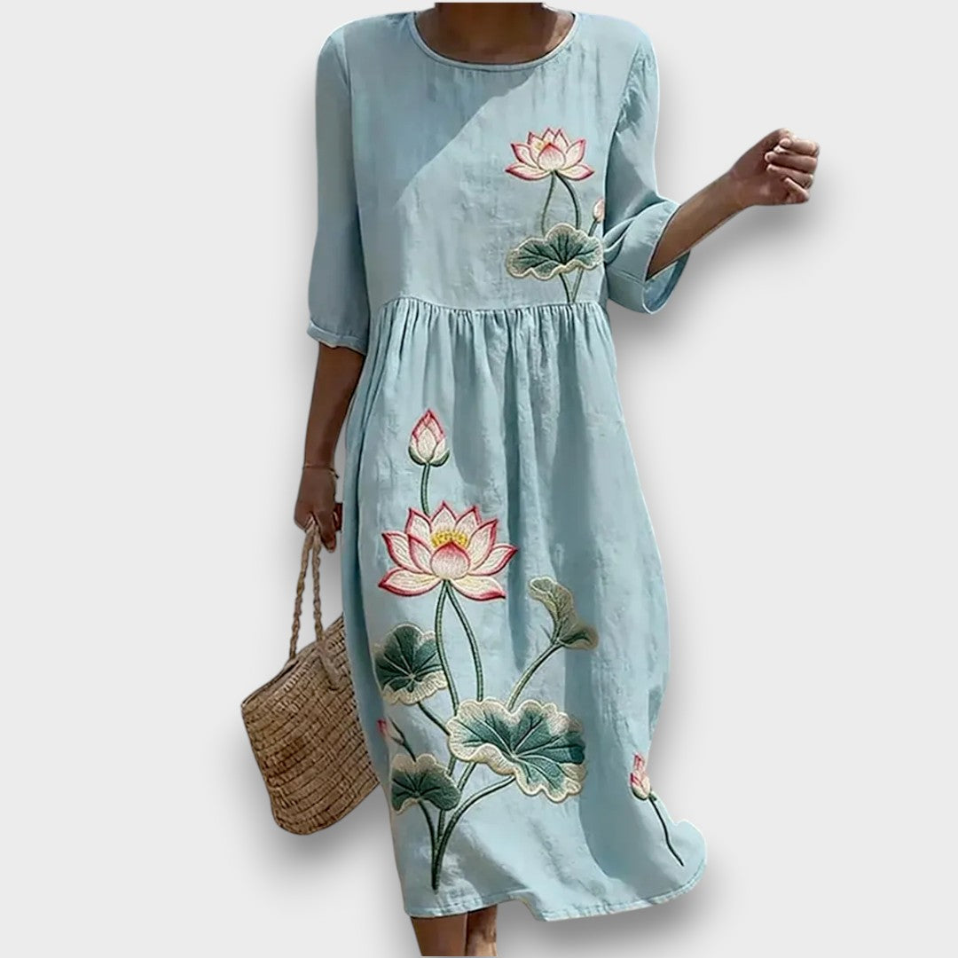 Rachel | Robe Maxi Élégante