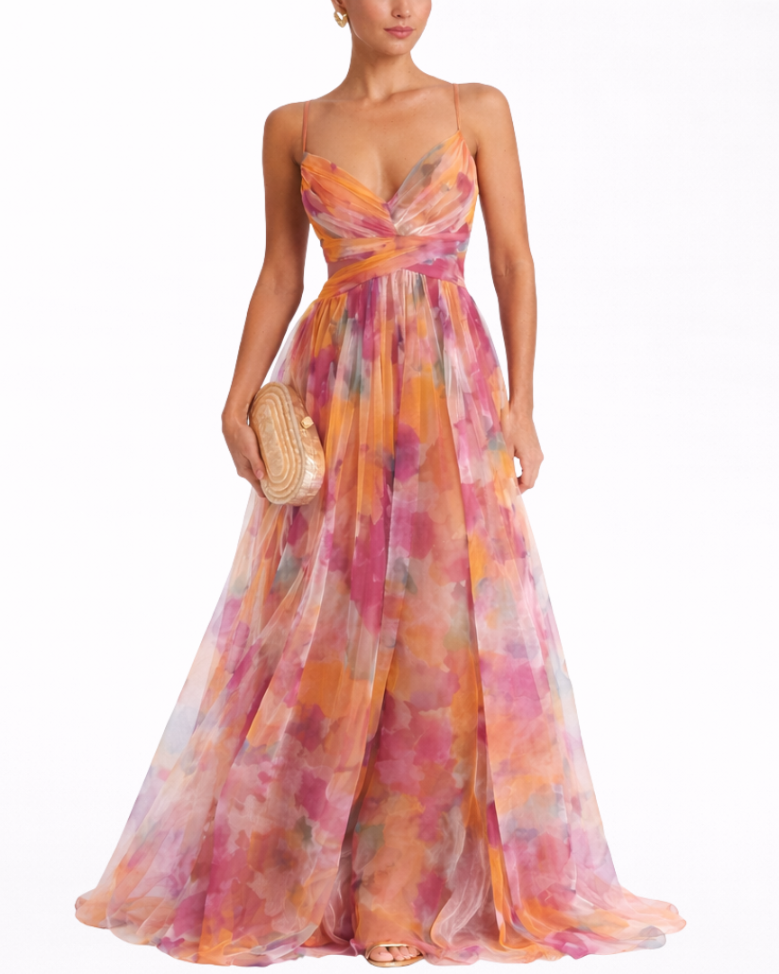 Rosa | Robe maxi florale charmante