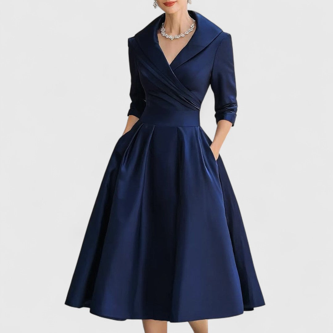 Teresa™ | Robe midi avec une coupe élégante et une silhouette flatteuse