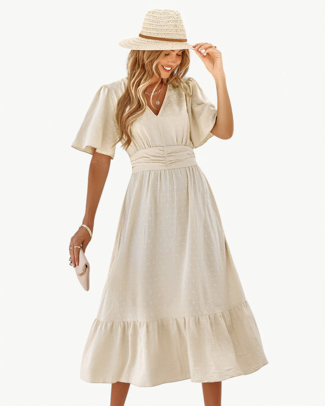 Renée | Robe d'Été Élégante et Légère