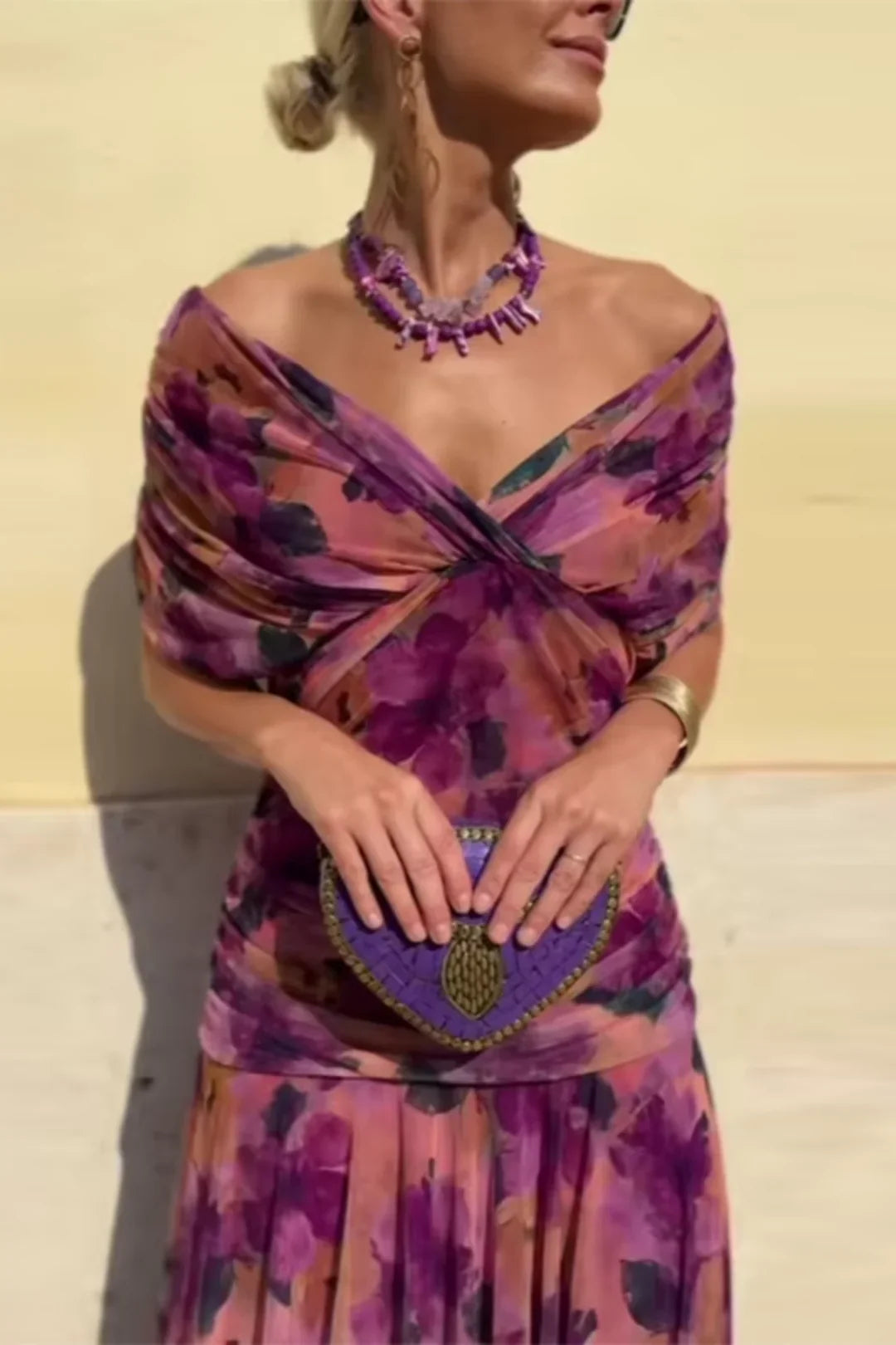 ISABELLA | Robe Maxi Élégante avec Taille Flatteuse et Classe Intemporelle