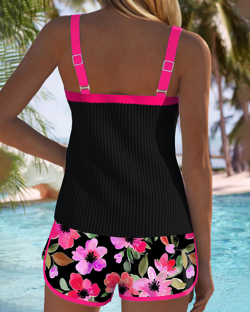Aitana™ | Ensemble de Tankini Élégant en Deux Pièces