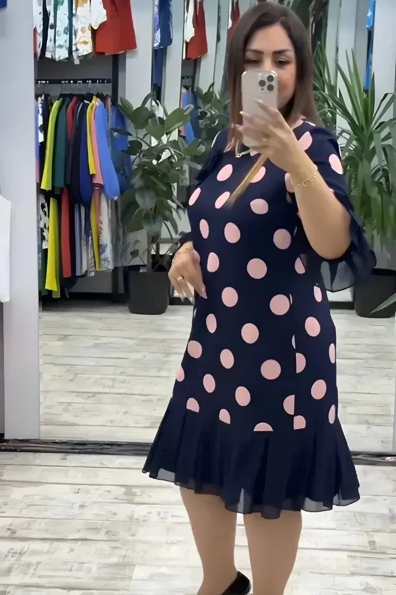 FLEUR™ | Robe midi élégante avec une coupe flatteuse et un style intemporel
