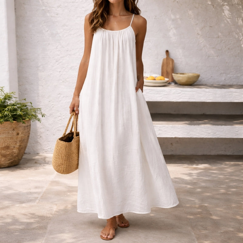 ISLA | Robe Maxi Aérée avec Taille Ajustable pour un Ajustement Parfait