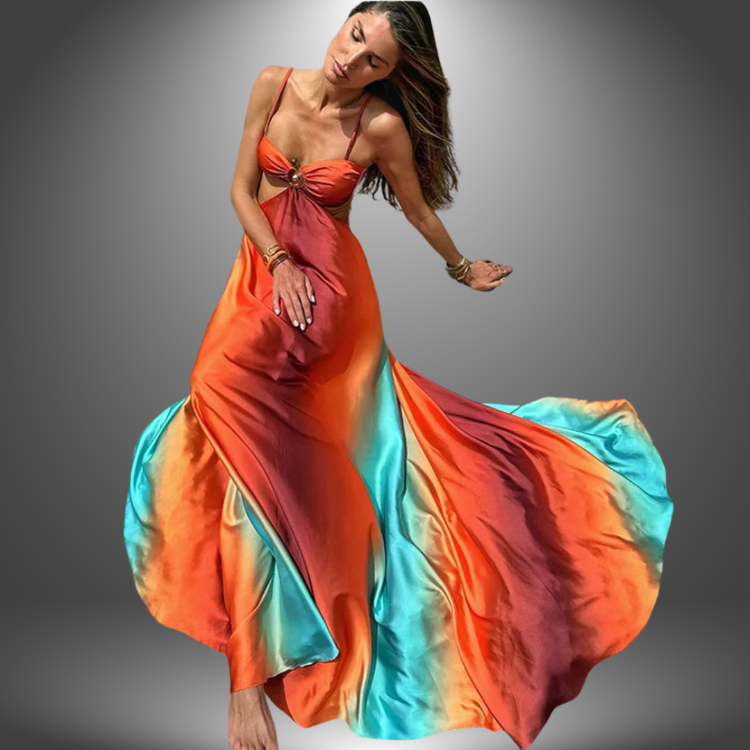 Solea | Robe Longue Élégante et Fraîche
