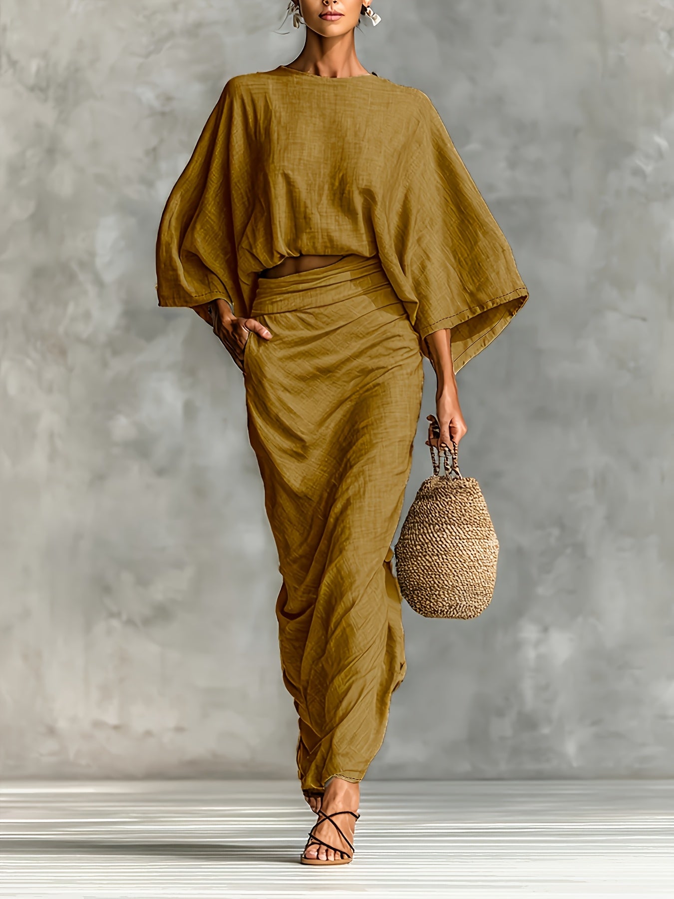 Mireille || Ensemble de 2 pièces avec jupe