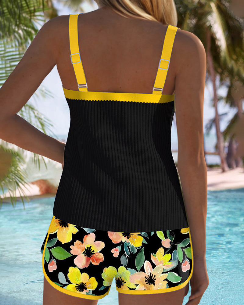 Aitana™ | Ensemble de Tankini Élégant en Deux Pièces