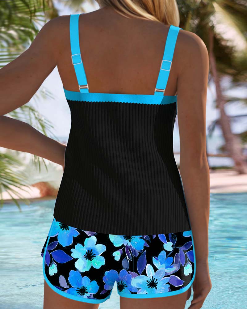 Aitana™ | Ensemble de Tankini Élégant en Deux Pièces
