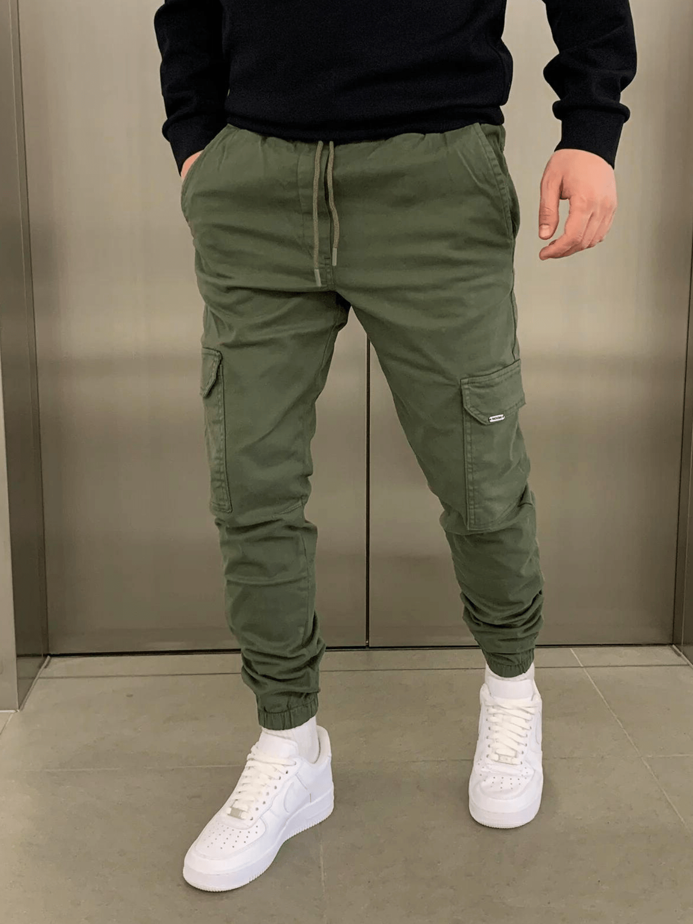 Joel™ | Jogger cargo coupe ajustée