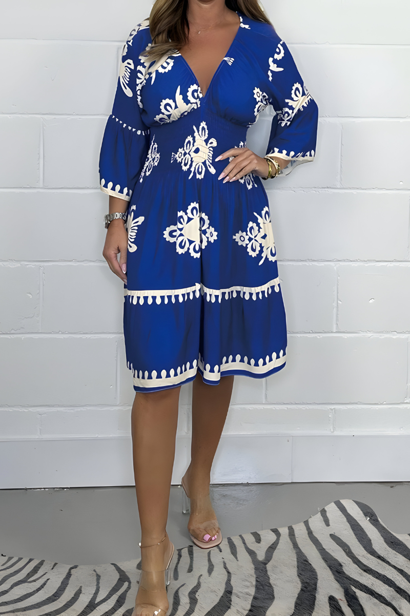 IVY™ | Robe Boho Midi Élégance et Style Effortless