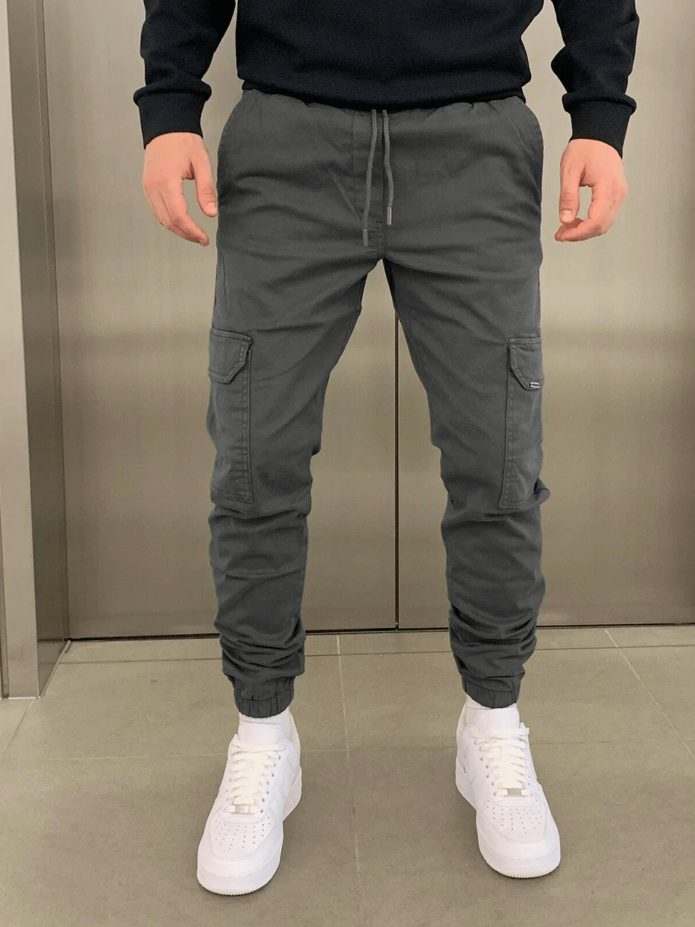 Joel™ | Jogger cargo coupe ajustée