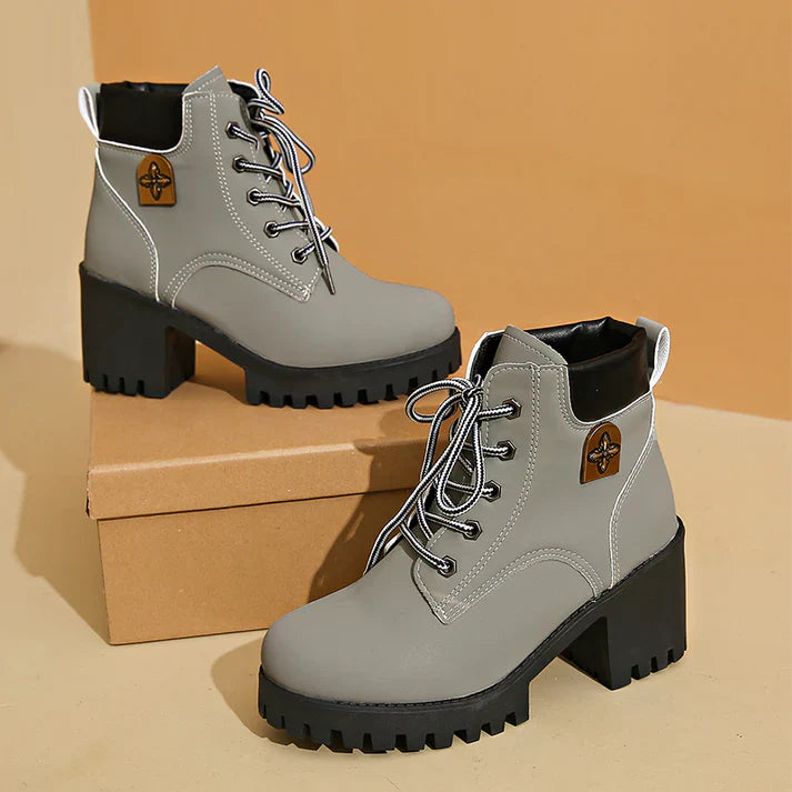 Emma | Bottines à talon avec plateforme