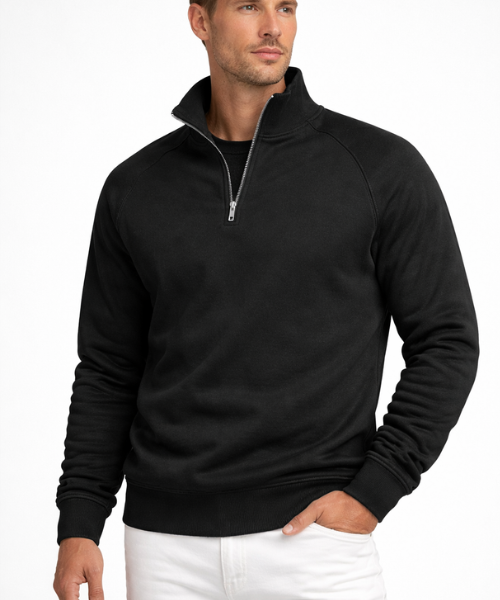 Dario™ | Pull Élégant à Demi-Zip