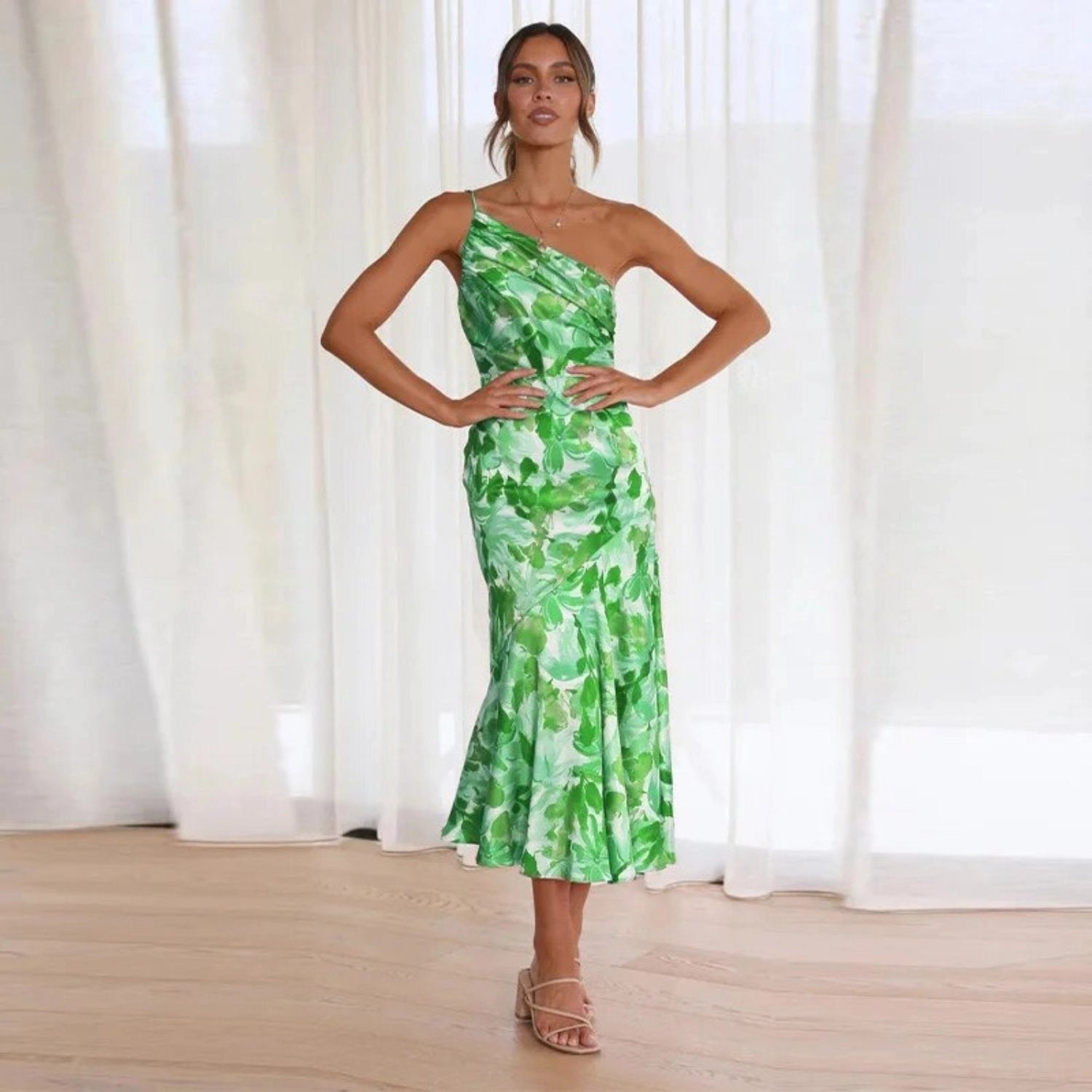 Sienna | Robe Maxi Florale Élégante et Légère