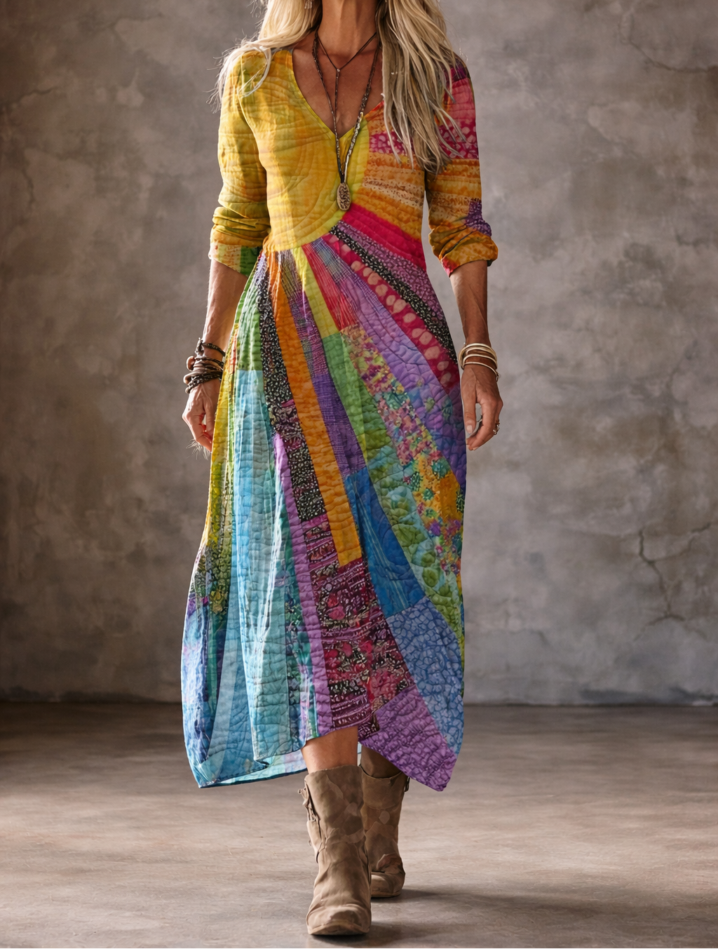 Luna™ | Robe bohème au design estival