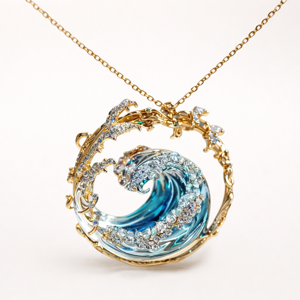 Jill™ | COLLIER "PROMESSE DE L'OCÉAN"