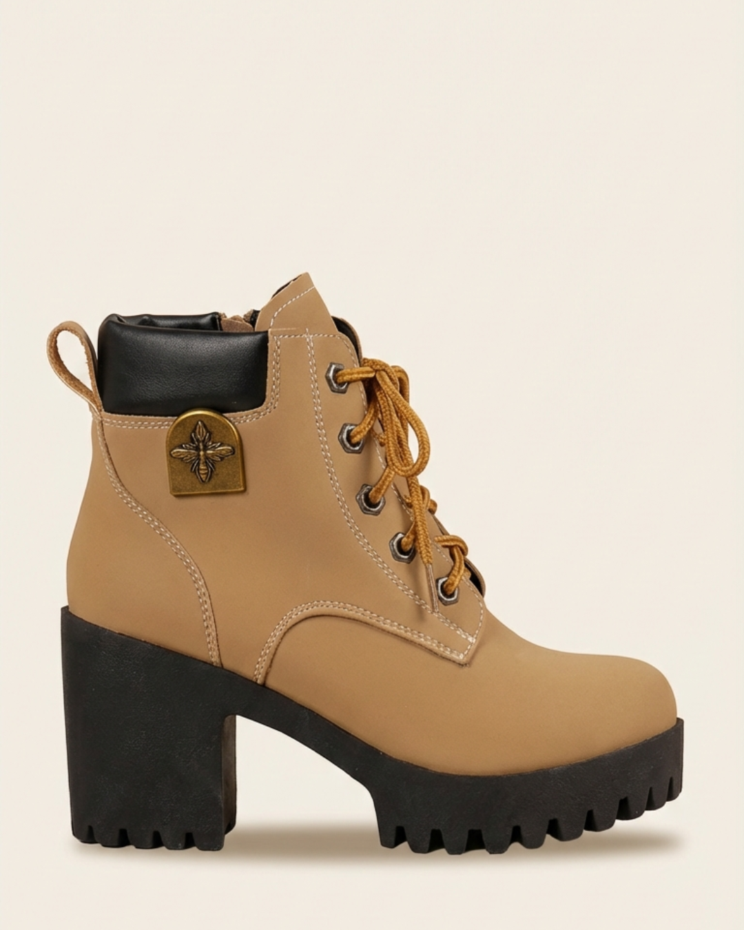 Emma | Bottines à talon avec plateforme