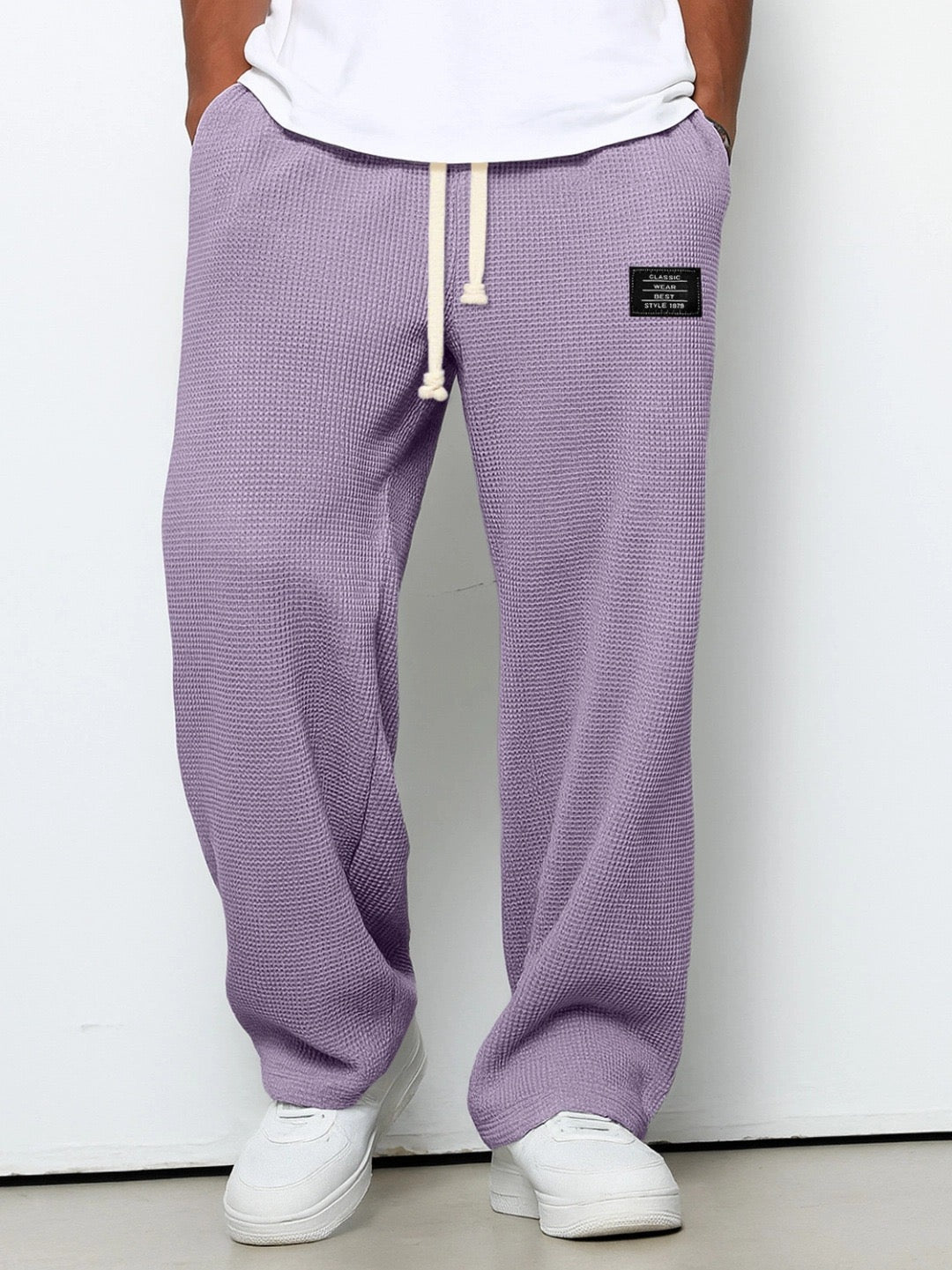 Jonathan™ | Pantalon coupe confort – Doux, respirant et élégant (lilas)
