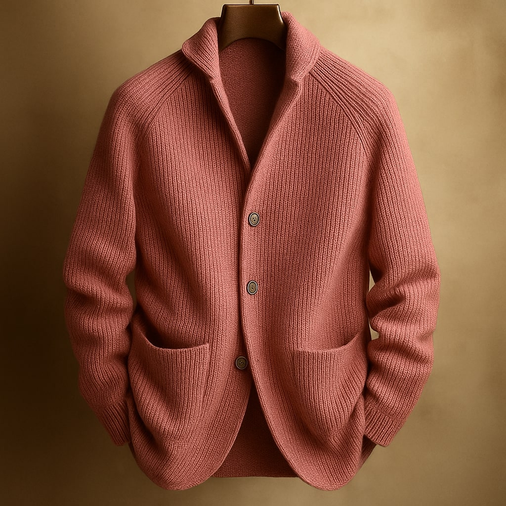 JAVI | Cardigan léger en tricot avec boutons