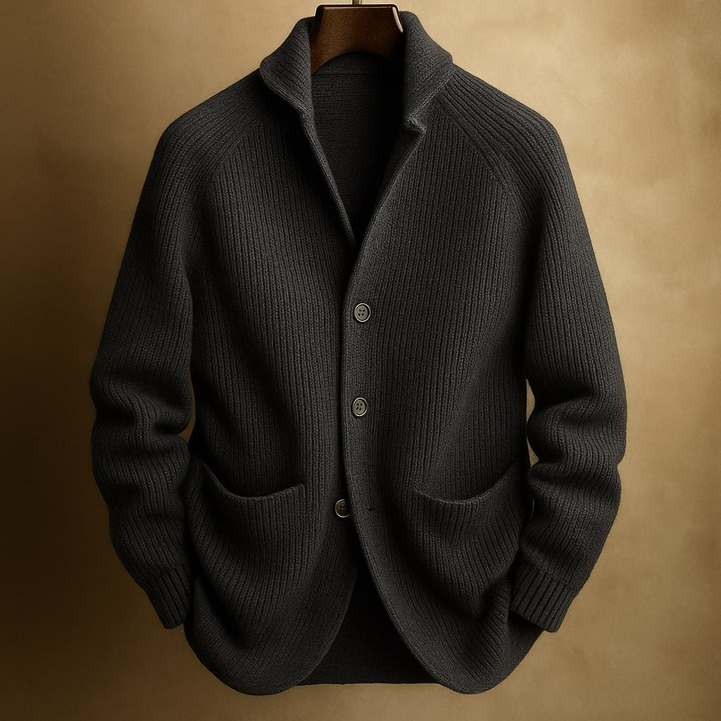 JAVI | Cardigan léger en tricot avec boutons