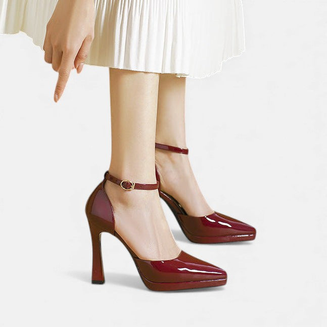 Evette™ | Talons en Cuir