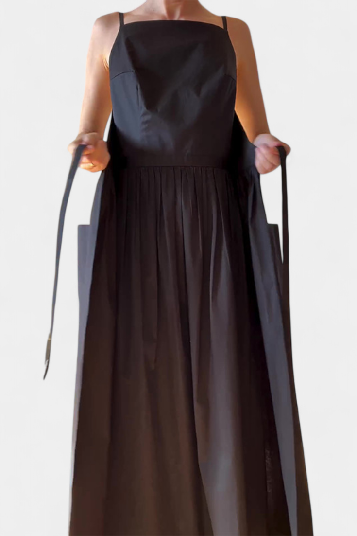 SERENA | Robe Longue avec Bretelles Ajustables pour un Style Romantique et un Confort Estival