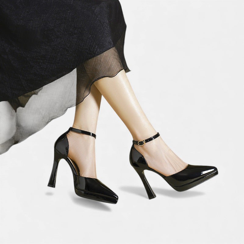 Evette™ | Talons en Cuir