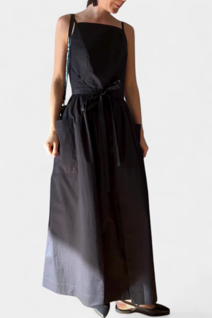 SERENA | Robe Longue avec Bretelles Ajustables pour un Style Romantique et un Confort Estival