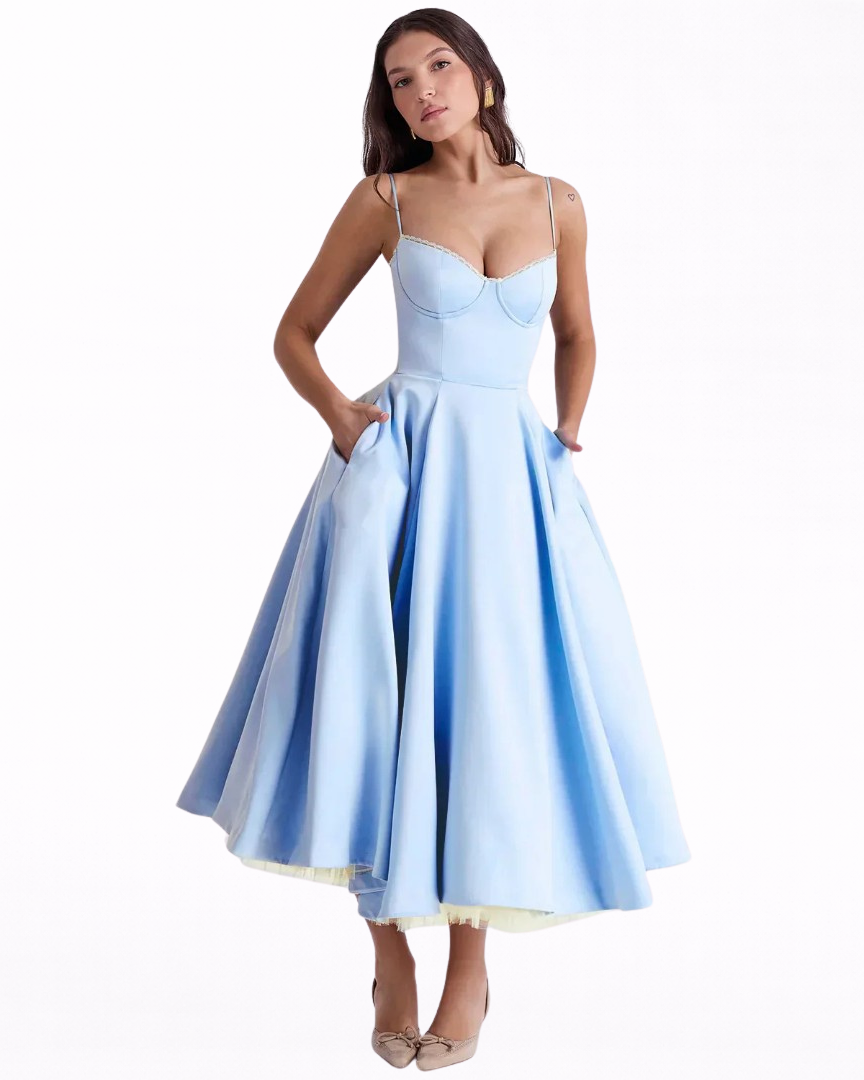 Zafiro | Robe midi de luxe