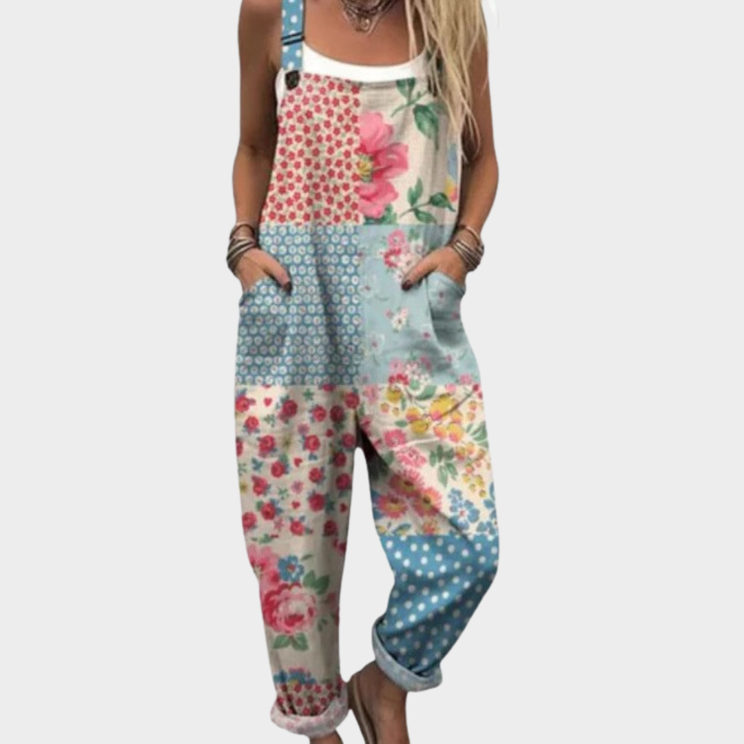 Salopette de travail imprimée