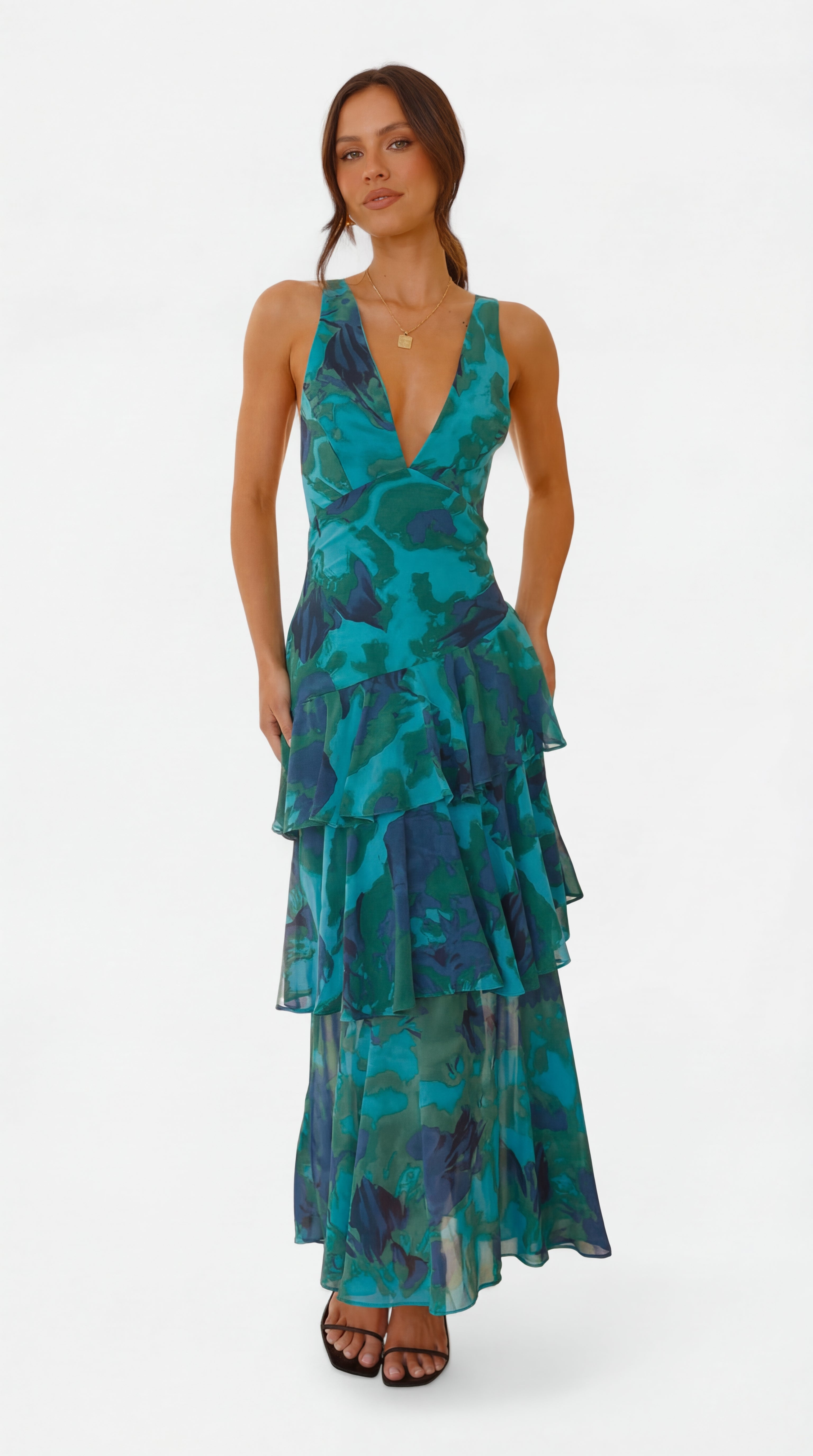 Domenica | Robe en georgette V