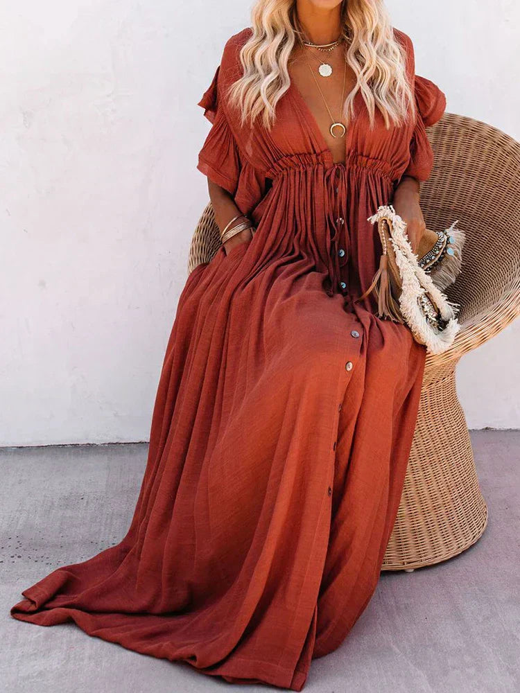 Robe décontractée Boho
