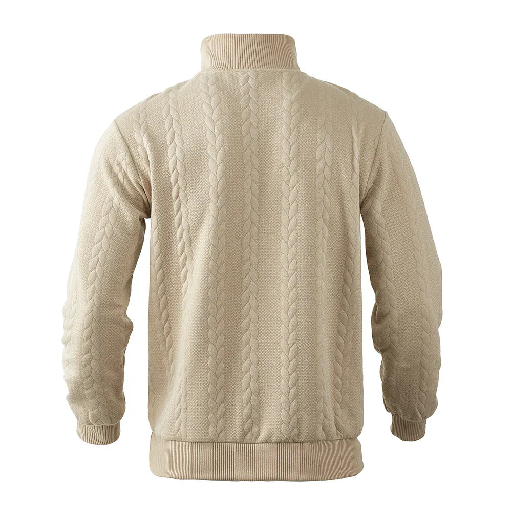 Maël™ | Sweat-shirt premium à col zippé