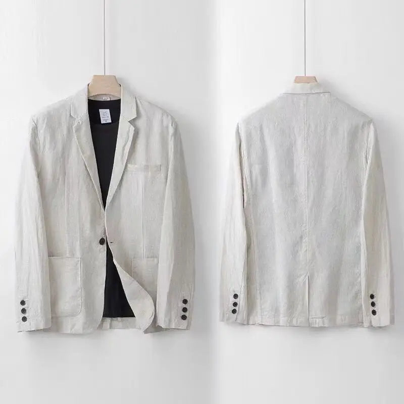 Luco™ | Costume en lin premium à coupe classique