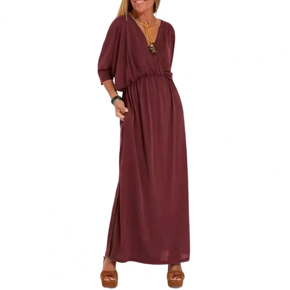 ISABELLA | Robe Longue Flottante au Style Unique pour Toutes les Occasions
