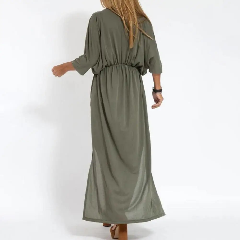ISABELLA | Robe Longue Flottante au Style Unique pour Toutes les Occasions