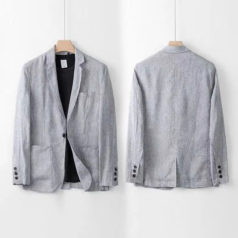 Luco™ | Costume en lin premium à coupe classique