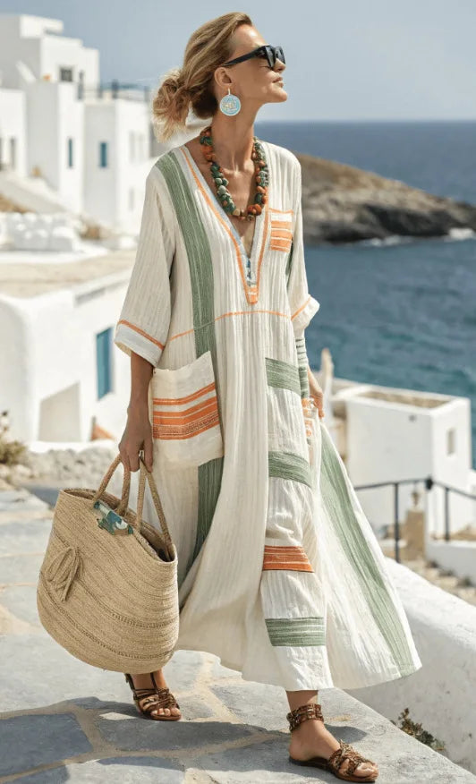 Vera - Robe Maxi d'Été