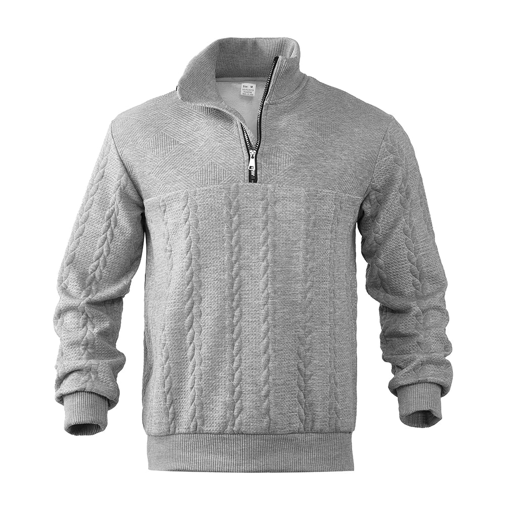 Maël™ | Sweat-shirt premium à col zippé