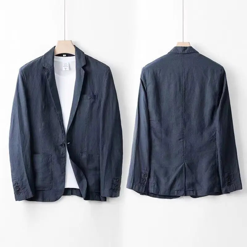Luco™ | Costume en lin premium à coupe classique