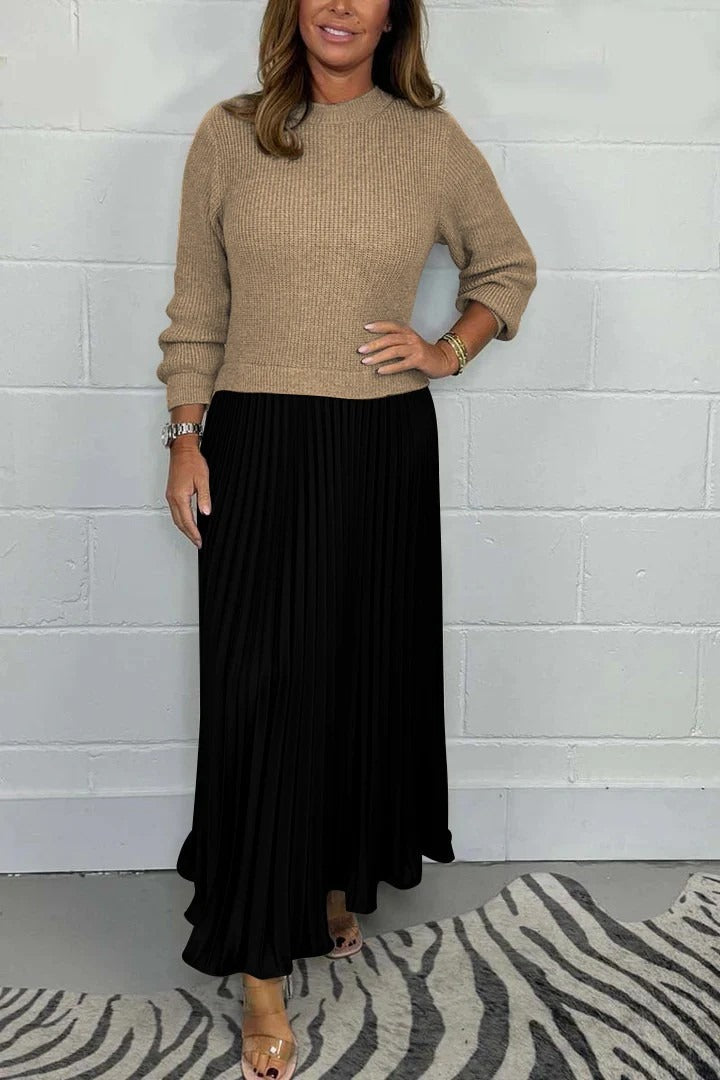 Merel | Robe Maxi Féminine Confort et Style Élégant pour un Look Quotidien Raffiné