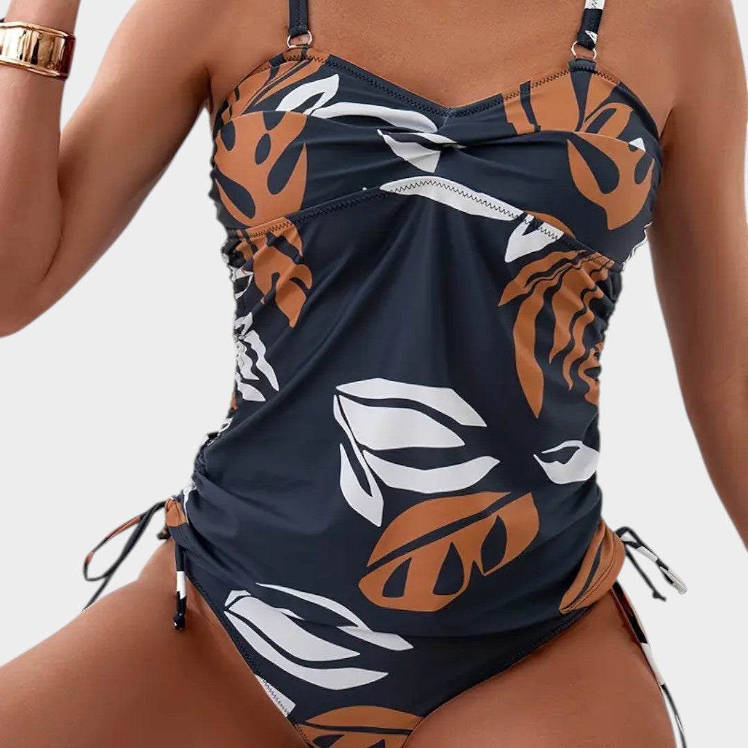 Carmen™ | Bikini à imprimé tropical de feuilles