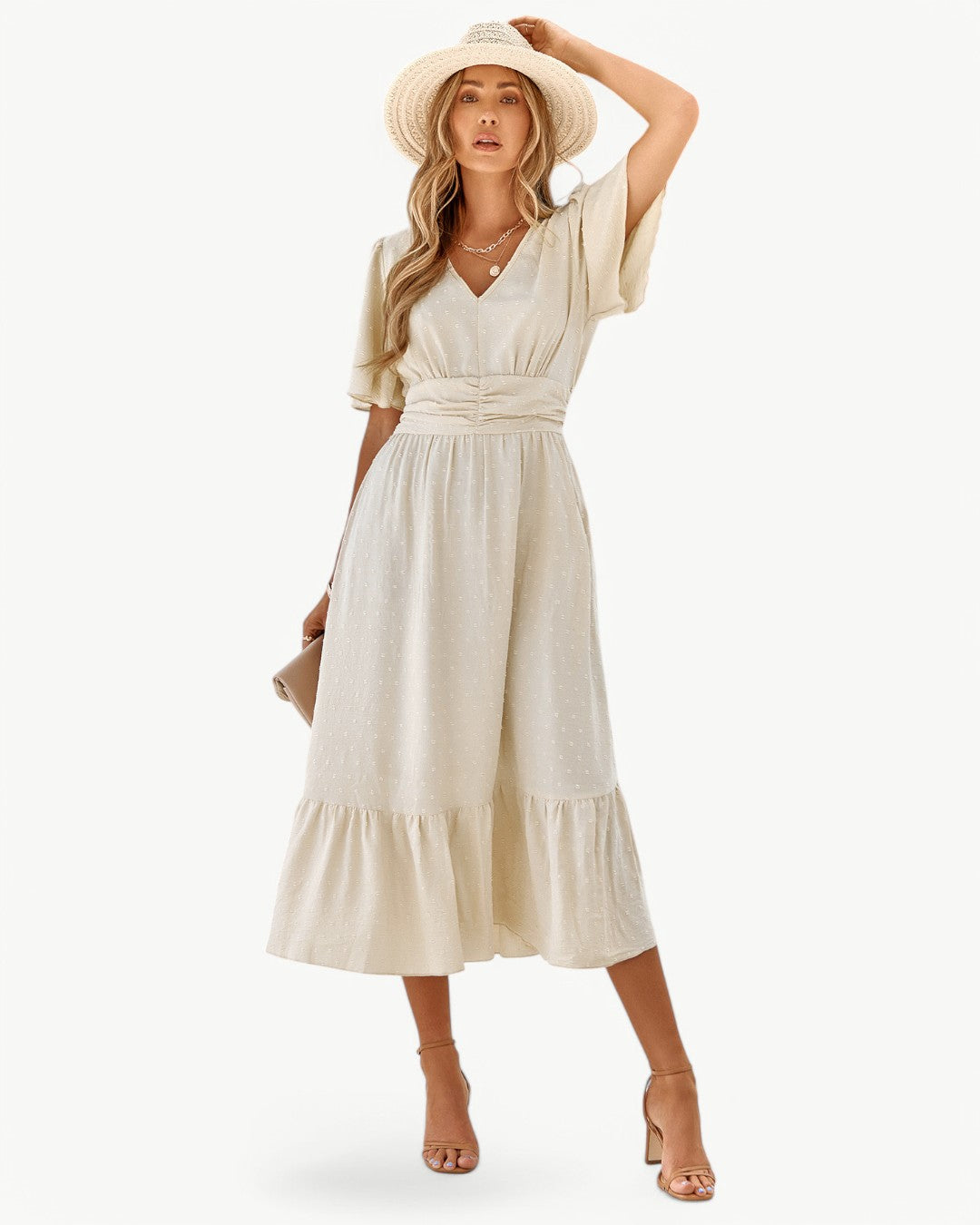 Renée | Robe d'Été Élégante et Légère